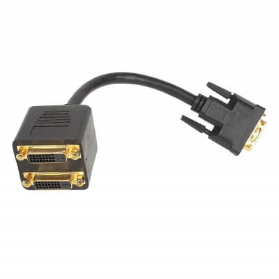 Разветвитель Splitter 1DVI-D:2DVI-D, 1080P-1